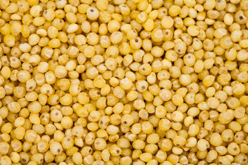 Top view of millet background image