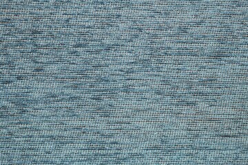 Fabric for furniture upholstery closeup texture. Blue Grey fabric, textile backgrounds. Coarse cotton linen surface. Abstract cloth pattern, thread weave. textile industry background.