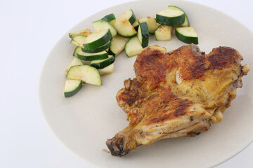 chicken meat portion as keto diet