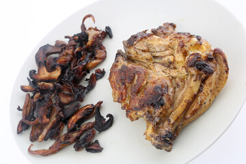 chicken meat portion as keto diet