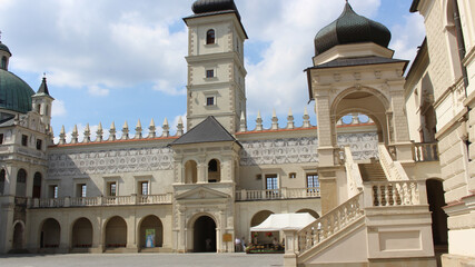 Renovated Renaissance Castle in Krasiczyn, Poland