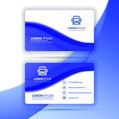 business card template