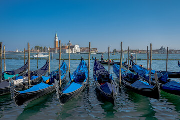 Fototapeta na wymiar Gondole in Venice
