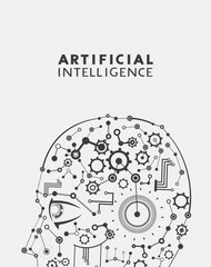 Design of artificial intelligence illustration