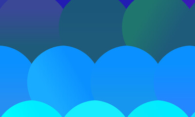 Blue circles abstract background. Great illustration for your needs.