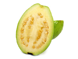 Guava Fruit on white Background Isolated