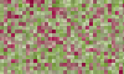 Creative Red and light green polygonal background, digitally created