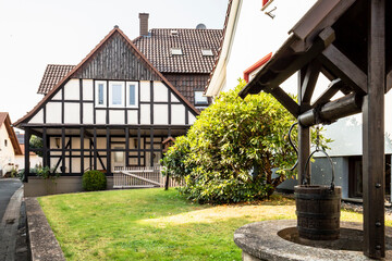 Dorf in Mitteldeutschland bei Göttingen