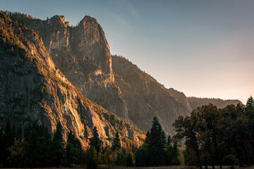 Yosemite Valley at Sunset