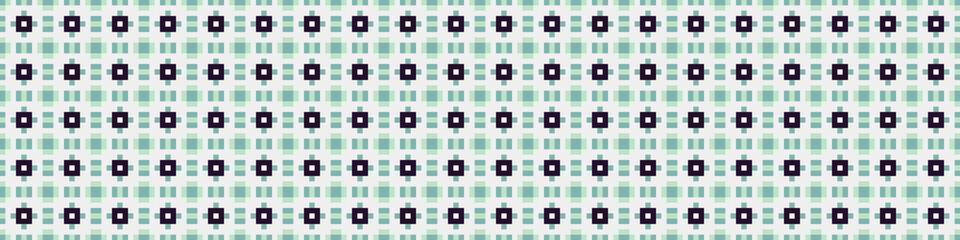 Abstract Cross Pattern Dots Logo generative computational art illustration