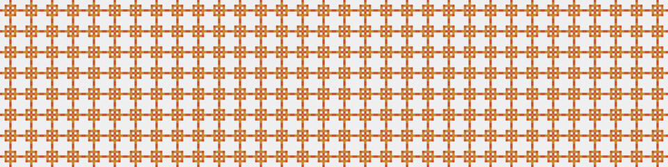 Abstract Cross Pattern Dots Logo generative computational art illustration