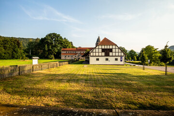 Dorf in Mitteldeutschland bei Göttingen