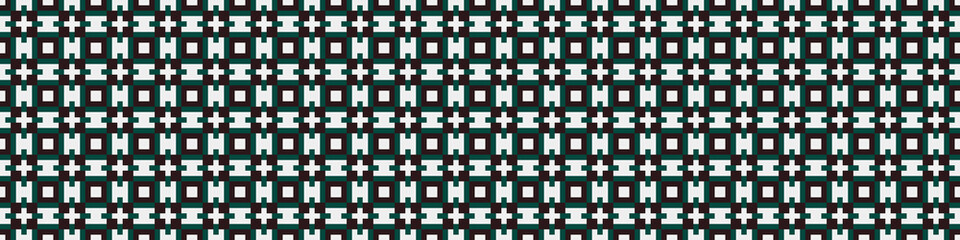 Abstract Cross Pattern Dots Logo generative computational art illustration