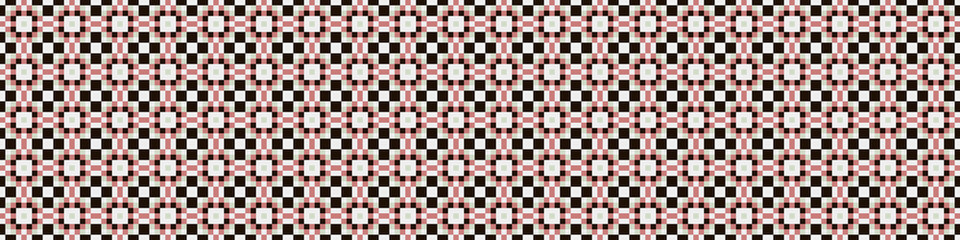 Abstract Cross Pattern Dots Logo generative computational art illustration