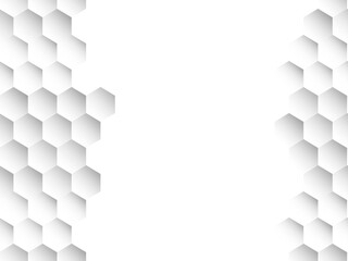 Honeycomb background. Vector stock illustration for poster or banner