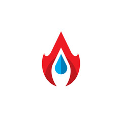 A Fire Water Logo