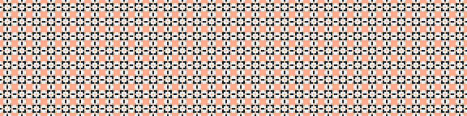 Abstract Cross Pattern Dots Logo generative computational art illustration