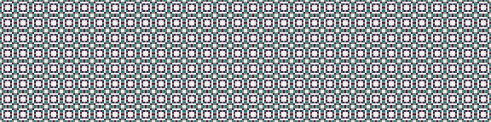 Fototapeta premium Abstract Cross Pattern Dots Logo generative computational art illustration