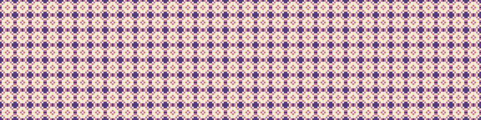 Abstract Cross Pattern Dots Logo generative computational art illustration