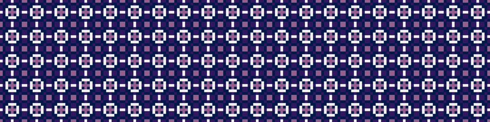 Abstract Cross Pattern Dots Logo generative computational art illustration