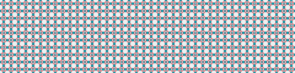 Abstract Cross Pattern Dots Logo generative computational art illustration