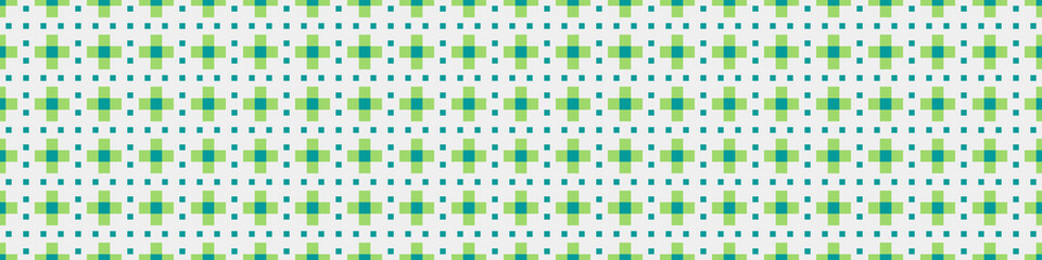 Abstract Cross Pattern Dots Logo generative computational art illustration