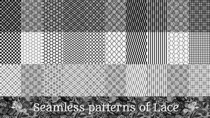 梅の花のエレガントなパターン 和風素材 イラスト Wall Mural ふわぷか