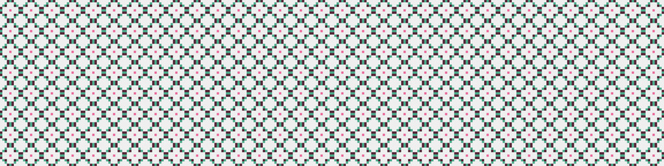 Abstract Cross Pattern Dots Logo generative computational art illustration