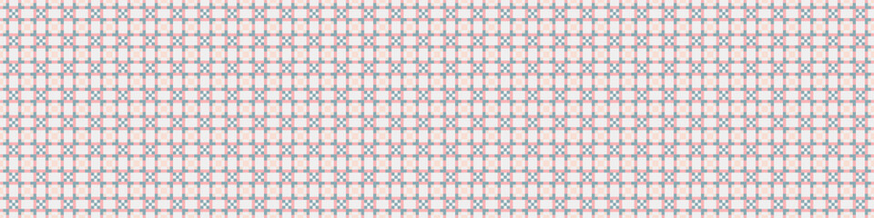 Fototapeta premium Abstract Cross Pattern Dots Logo generative computational art illustration