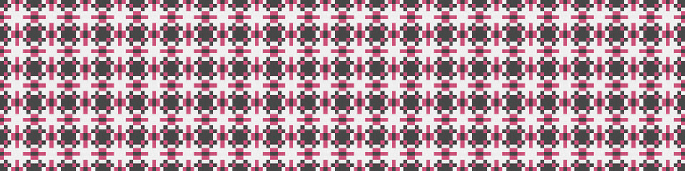 Abstract Cross Pattern Dots Logo generative computational art illustration