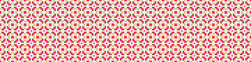 Abstract Cross Pattern Dots Logo generative computational art illustration