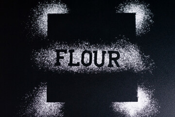 A black square on a dark background in the center of the screen. The vertices of the shape are defined by the presence of a white background.