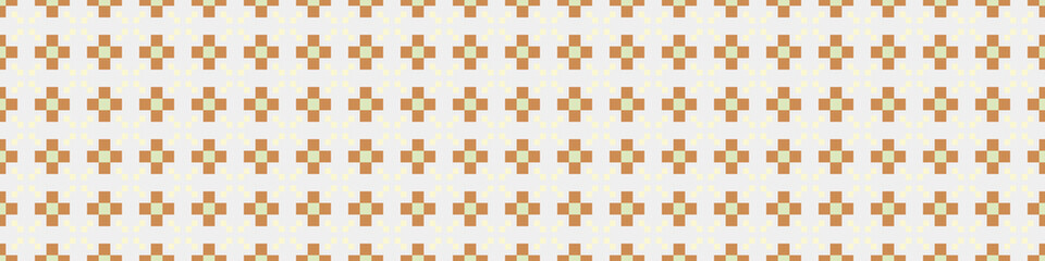 Abstract Cross Pattern Dots Logo generative computational art illustration