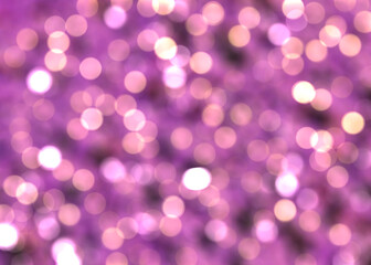 Abstract bokeh lights with color light background