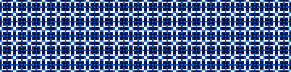 Abstract Cross Pattern Dots Logo generative computational art illustration