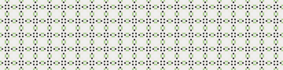 Abstract Cross Pattern Dots Logo generative computational art illustration