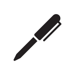 Ballpoint icon - pen icon sign symbol	