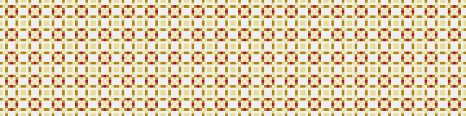 Abstract Cross Pattern Dots Logo generative computational art illustration