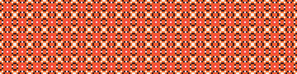 Abstract Cross Pattern Dots Logo generative computational art illustration