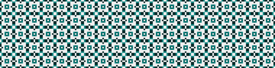 Abstract Cross Pattern Dots Logo generative computational art illustration