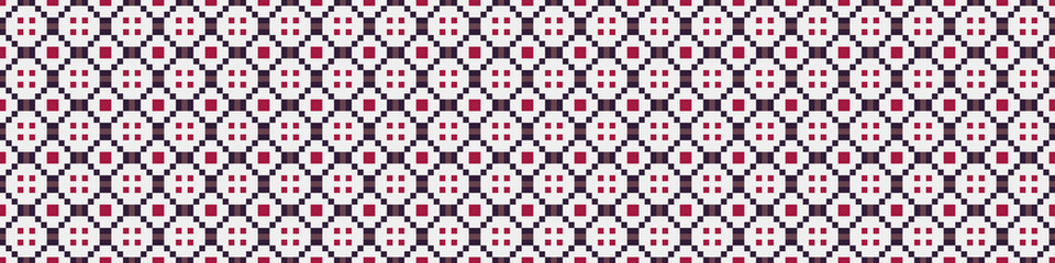 Abstract Cross Pattern Dots Logo generative computational art illustration