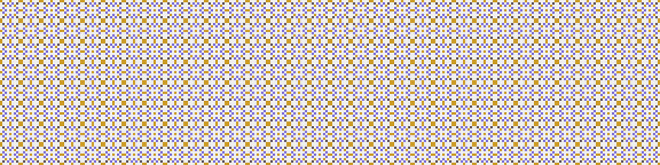 Fototapeta premium Abstract Cross Pattern Dots Logo generative computational art illustration