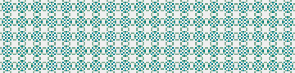Abstract Cross Pattern Dots Logo generative computational art illustration