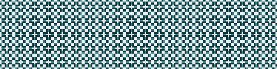 Abstract Cross Pattern Dots Logo generative computational art illustration