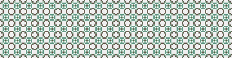 Abstract Cross Pattern Dots Logo generative computational art illustration