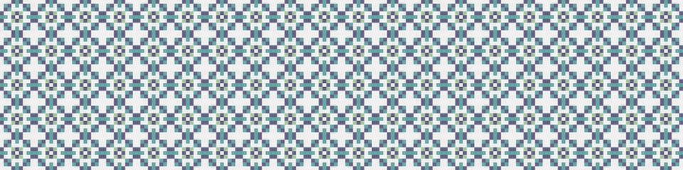 Abstract Cross Pattern Dots Logo generative computational art illustration