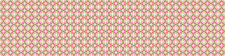Abstract Cross Pattern Dots Logo generative computational art illustration