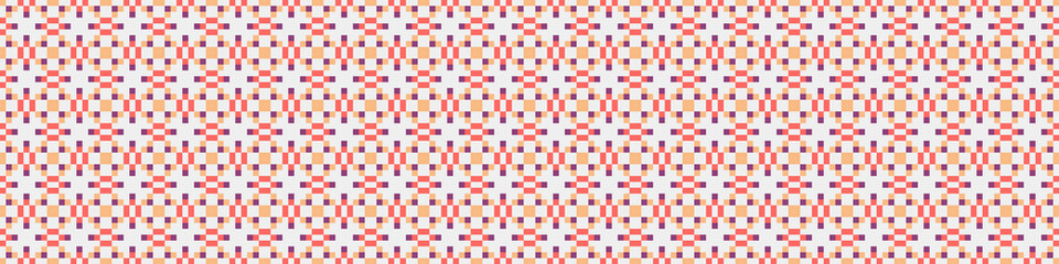 Abstract Cross Pattern Dots Logo generative computational art illustration