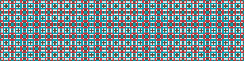 Abstract Cross Pattern Dots Logo generative computational art illustration