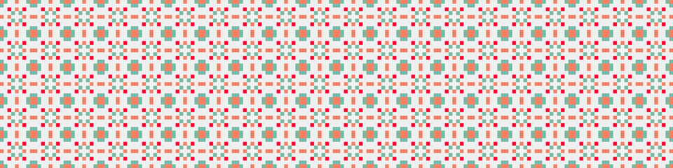 Abstract Cross Pattern Dots Logo generative computational art illustration